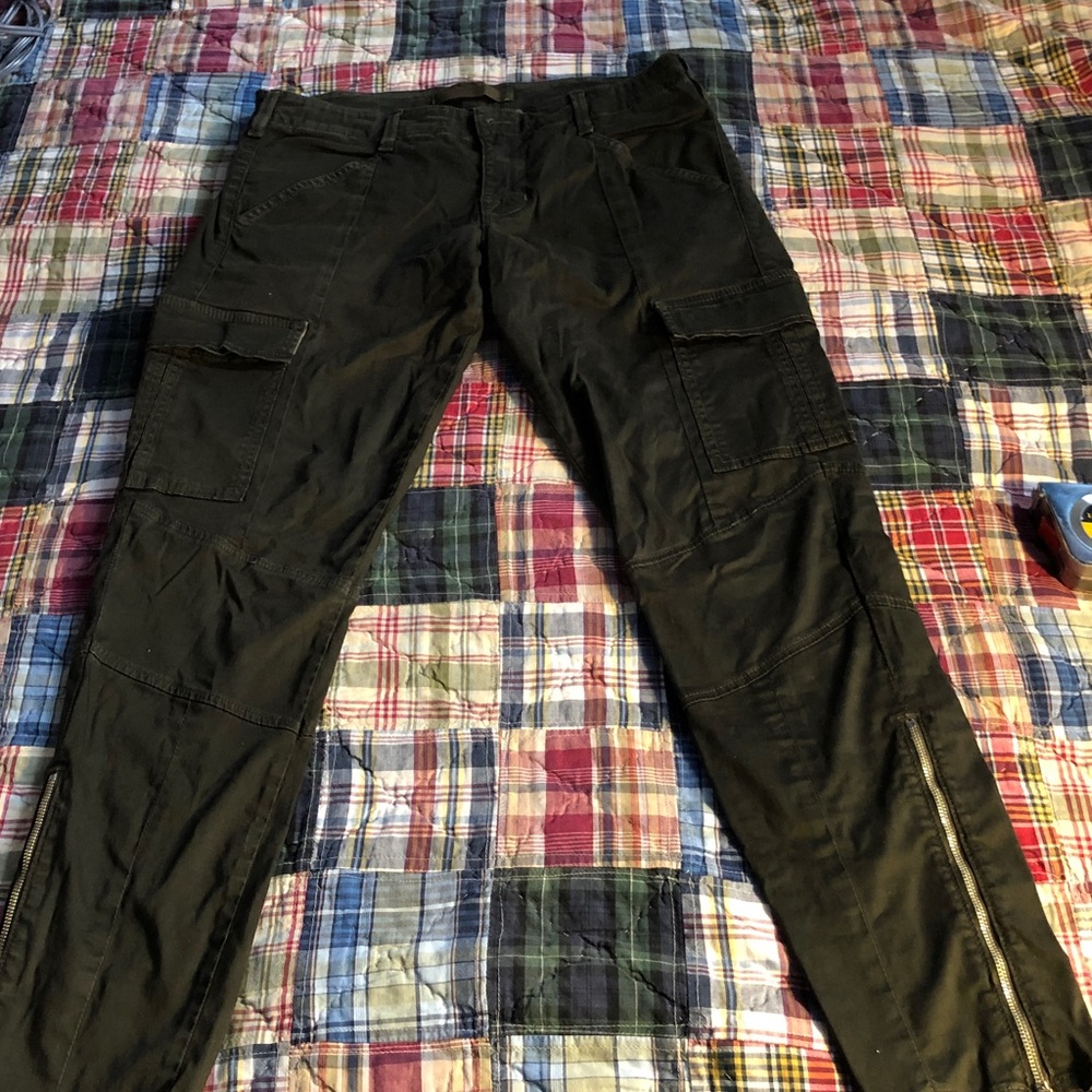J Brand Women's Black Cargo Pants